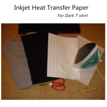 Tissu Foncé Transfer A4