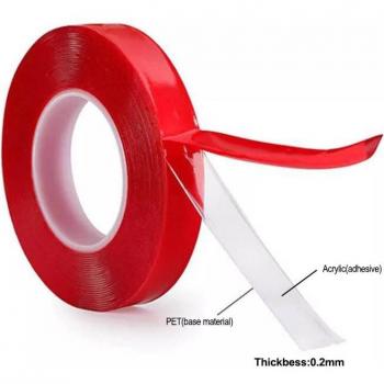UANME 25M Clear Double-Sided Adhesive Tape