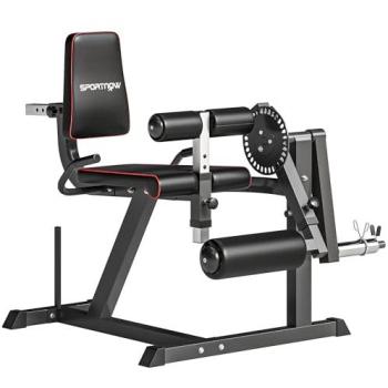 CalfFit SPORTNOW Seduta con Schienale e Pesi Regolabili