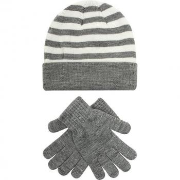 Children's Warm Beanie and Mittens Set