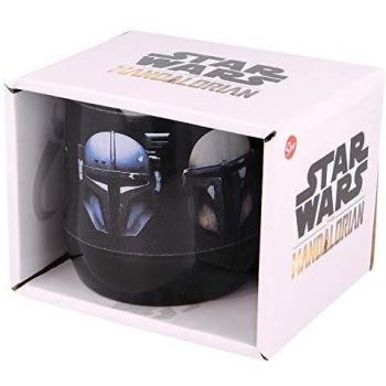 Stor8412497008810Cerámica Nova Taza en Regalo Caja, 360 ml Capacidad, El Niño Mandaloriano
