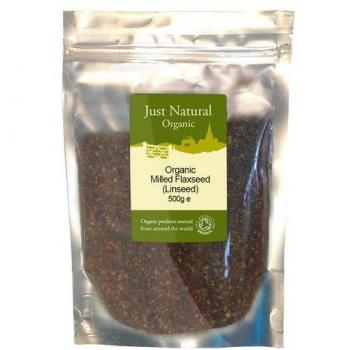 NatureHarvest 500g Pure Organic Flax & Linseed