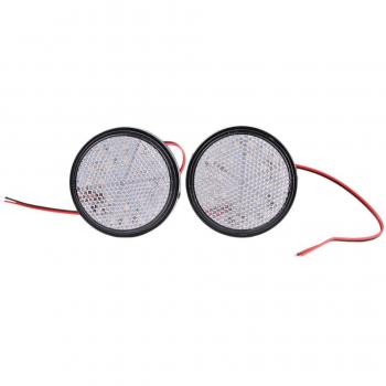 Bombillas LED Redondas 2x24 para ATV y Motocicleta