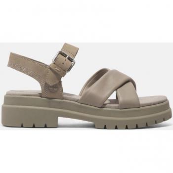 Timberland Women's London Vibe Cross-Strap Platform Sandals in Beige