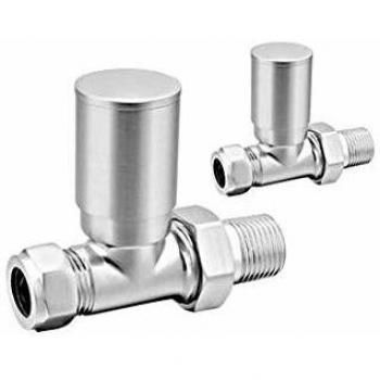 Reina Portland 15mm Straight Radiator Valves