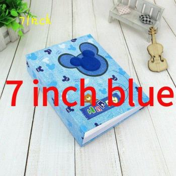 Kids' Handmade Birthday Photo Album, 5-Inch (200 Photos) & 7-Inch (100 Photos) with Interleaf