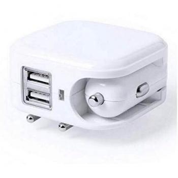Chargeur USB 2100 mAh, mural et voiture