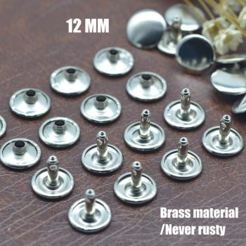 KALASO 30Pcs Brass Collision Nail Spikes