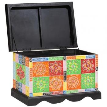 VidéxL boîte de stockage multicolore 60×40×40 cm
