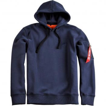 Felpa con cappuccio Alpha X-Fit Blu M