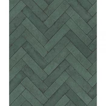 Albany Brickwork Herringbone Design Wallpaper 499155