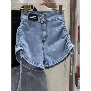 Korean Style High Waist Fitness Shorts for Girls