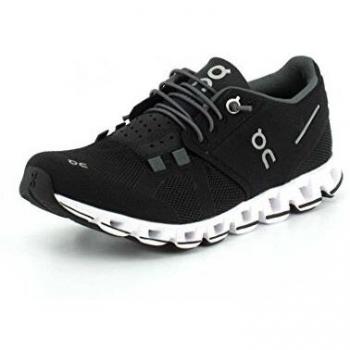 Schwarz-Weiße W Cloud Damen-Laufschuh EU 42,5 – On Running