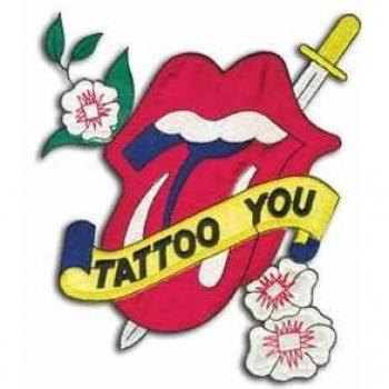 Patch « The Rolling Stones – Tattoo You », grand format (85 × 95 mm)