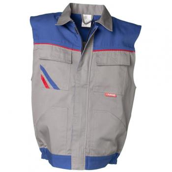 HighLine Chaleco Azul Marino M con Detalle Zinc y Accento Rojo