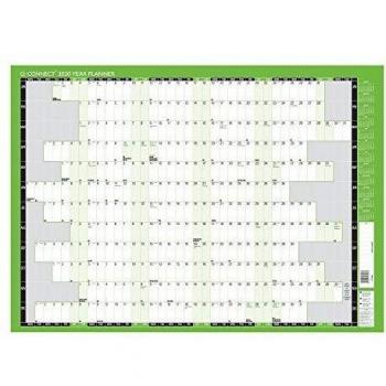 Q-Connect 2020 Calendar Planner 855 x 610mm