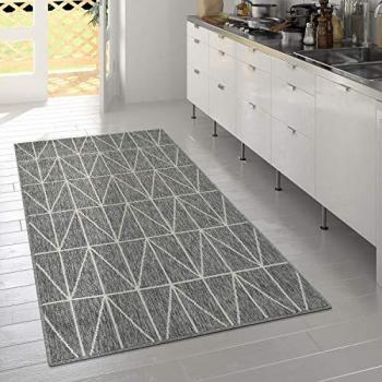 Tapis moderne gris 160x230 cm