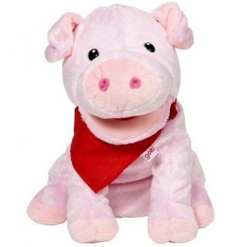 Goki Handpuppe Schwein Shelly