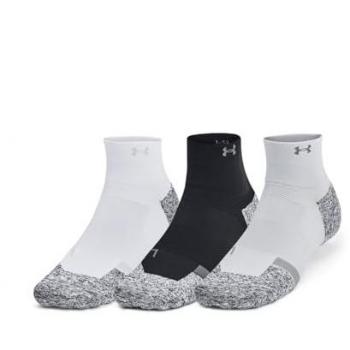 Conjunto de 3 Meias UA AD Pro Qtr Unisex Pretas
