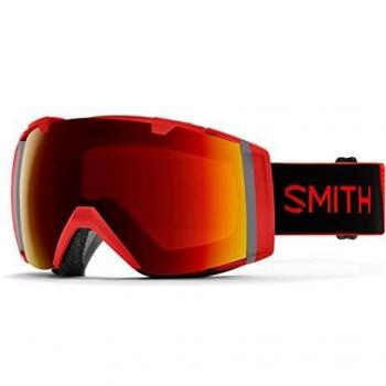 Protezione visiva per sci unisex adulto rosso nero medium fit