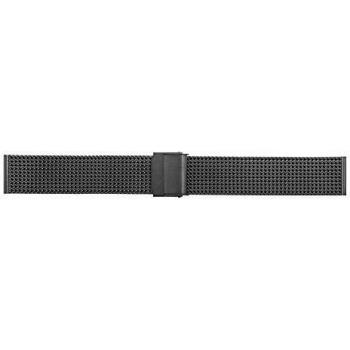 Eichmüller Massives Edelstahlband 14 mm – Milanaise Uhrenarmband Schwarz
