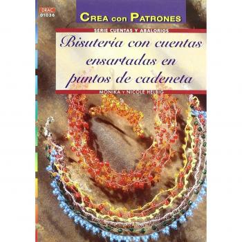 Bisuteria con cuentas ensartadas en puntos de cade (Tapa blanda).