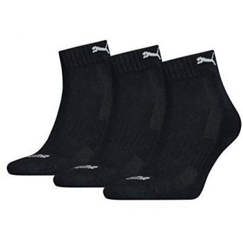 Puma 6 Paar Quarter Socken mit Frottee-Sohle Gr. 35 – 46 Unisex
