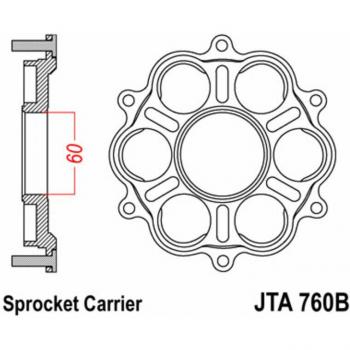 JT SPROCKETS Unisex Kronenhalter