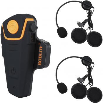 Casque Moto Bluetooth Boblov BT-S2