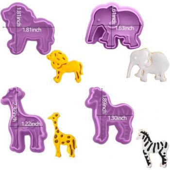 Animal Cookie Cutters Set