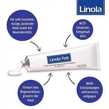 Linola Fett Creme 2x250 Gramm
