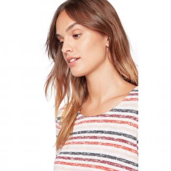 Tom Tailor Frauenlangarmshirt „Striped‑Thin“ in XS