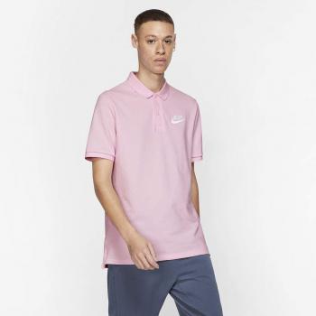 Nike Herren M NSW Ce Polo Matchup Pq Pink Foam/Weiß, 2XL – Herren-Polo 2XL mit Pink‑Foam