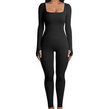 Tenue de Yoga Femme à Manches Longues