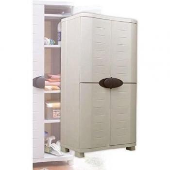 Armario de almacenamiento Plastiken 90 cm con 4 estantes regulables