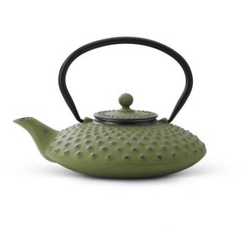 Bredemeijer Teapot Xilin Design Cast Iron 0.8L in Green