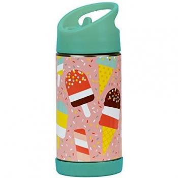 Eiscreme Trinkflasche Petit Collage – Edelstahl, Bunt, 45 × 0,6 × 31,5 cm