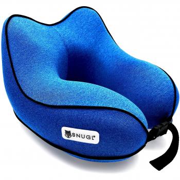 SNUGL Memory Foam Travel Pillow