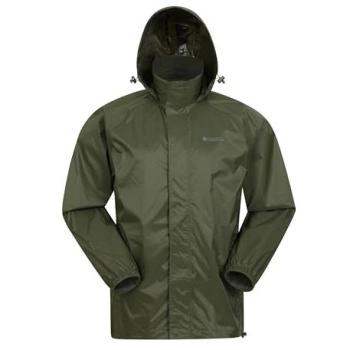 Mountain Warehouse Pakka Männer-Wetterfestes Jacket – Dunkelgrün