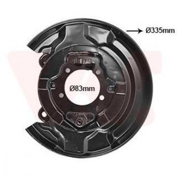 Chapa Defletora para Disco de Travão VAN WEZEL 5308373