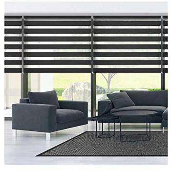 Estores Duolux Enrollables 100x250cm Grises