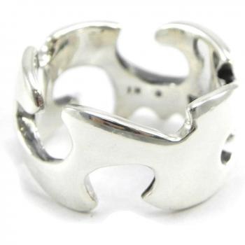 Belleza Tribal Anillo de Plata – 11 mm