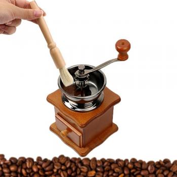 Cepillo de Cerdas Naturales para Cafetera NICEYARD