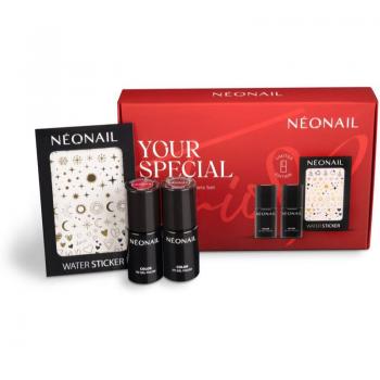 Trio de vernis UV et autocollants NEONAIL