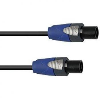 Psso LS-15150 Lautsprecherkabel Speakon 2x1,5 15m sw, Lautsprecherkabel