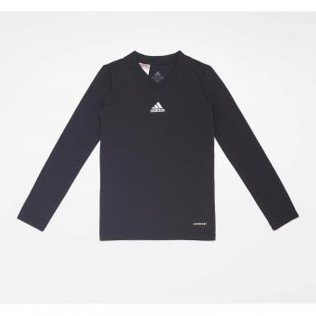 Maglietta a Compressione Adidas Team Base Nero Ragazzo Taglia 14