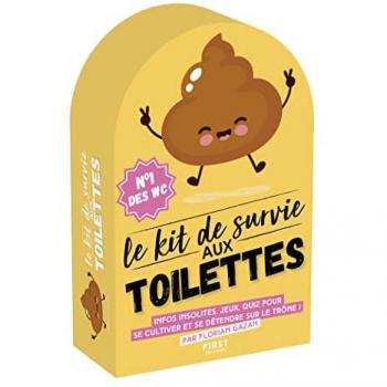 Kit de survie aux toilettes, 7ème édition: Infos insolites, jeux, quiz pour se cultiver et se détendre sur le trône !