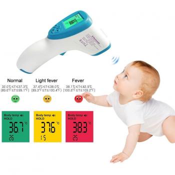 Capteur de température frontal IR – affichage LED 3 nuances, sans contact