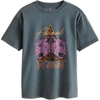 Next Animal-Print Shirt Def Leppard