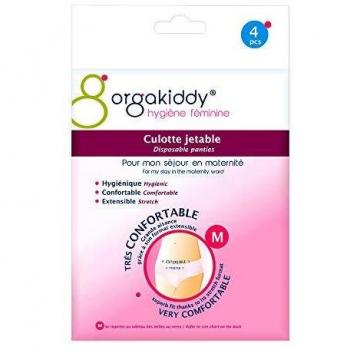 ORGAKIDDY Culotte Jetable Maternité X4, Taille M